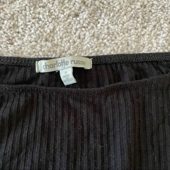 Ribbed long sleeved shirt with mesh sleeves - Picture 3 of 4